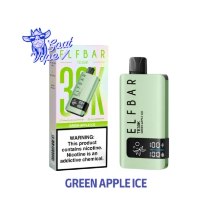 ELFBAR TE30K GREEN APPLE ICE