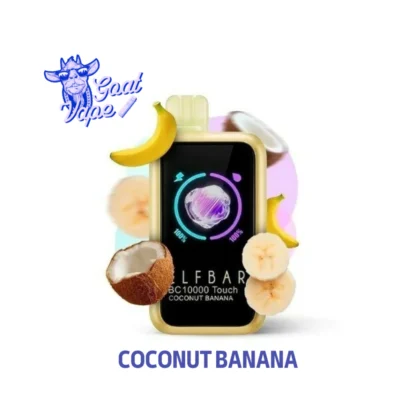 ElfBar Bc10000 Touch 14k Puffs - Coconut Banana