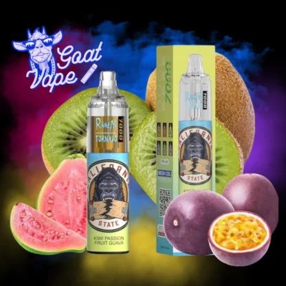 RandM Tornado 7000 puff Kiwi Passion Fruit Guava