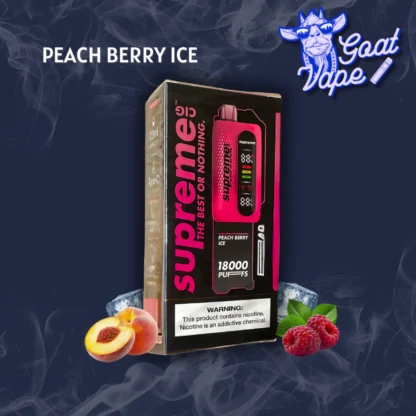 Supreme 18000 Peach Berry Ice