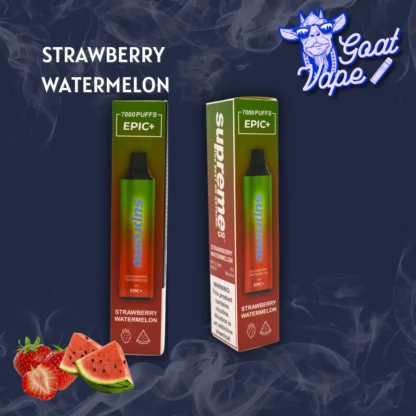 Supreme Epic + 7000 puff Strawberry Watermelon