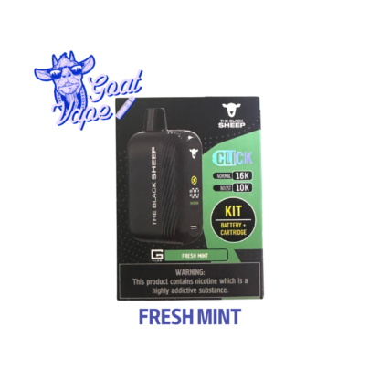 The Black Sheep CLICK- Fresh Mint (BATERIA + REFILL)