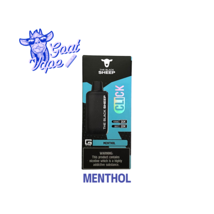 The Black Sheep CLICK- Menthol (SOLO REFILL)