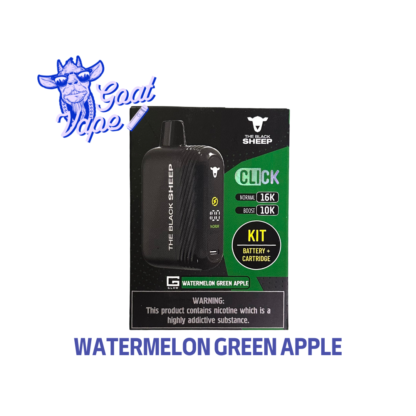 The Black Sheep CLICK- Watermelon Green Apple (BATERIA + REFILL)