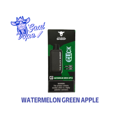 The Black Sheep CLICK- Watermelon Green Apple (SOLO REFILL)