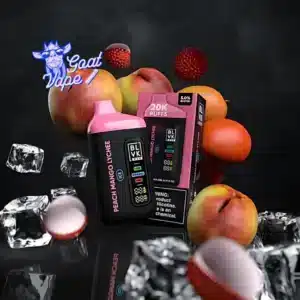 BLVK Bar 20k Peach Mango Lychee Ice