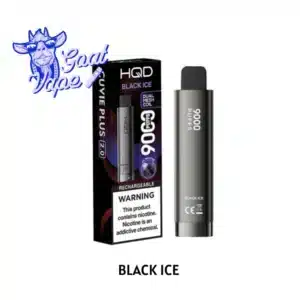 HQD Cuvie Plus 2.0 9000 Puffs - Black Ice