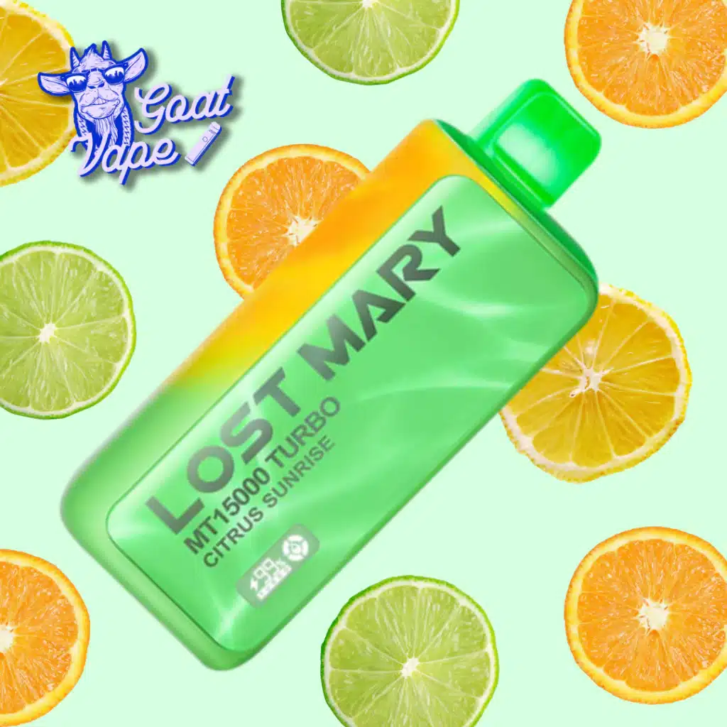 Lost Mary Turbo Citrus Sunrise Flavor Citrus Sunrise Lost Mary MO5000 Vape Lost Mary Turbo Citrus Sunrise Flavor Citrus Sunrise Lost Mary MO5000 Vape