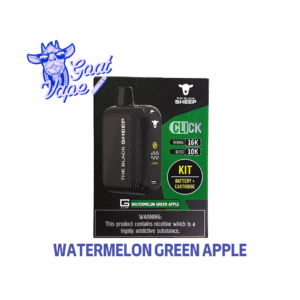 The Black Sheep CLICK- Watermelon Green Apple (BATERIA + REFILL)