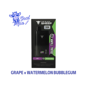 The Black Sheep Dual Tank 30K Grape + Watermelon Bubblegum