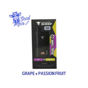 The Black Sheep Dual Tank 30K Grape + Passion Fruit