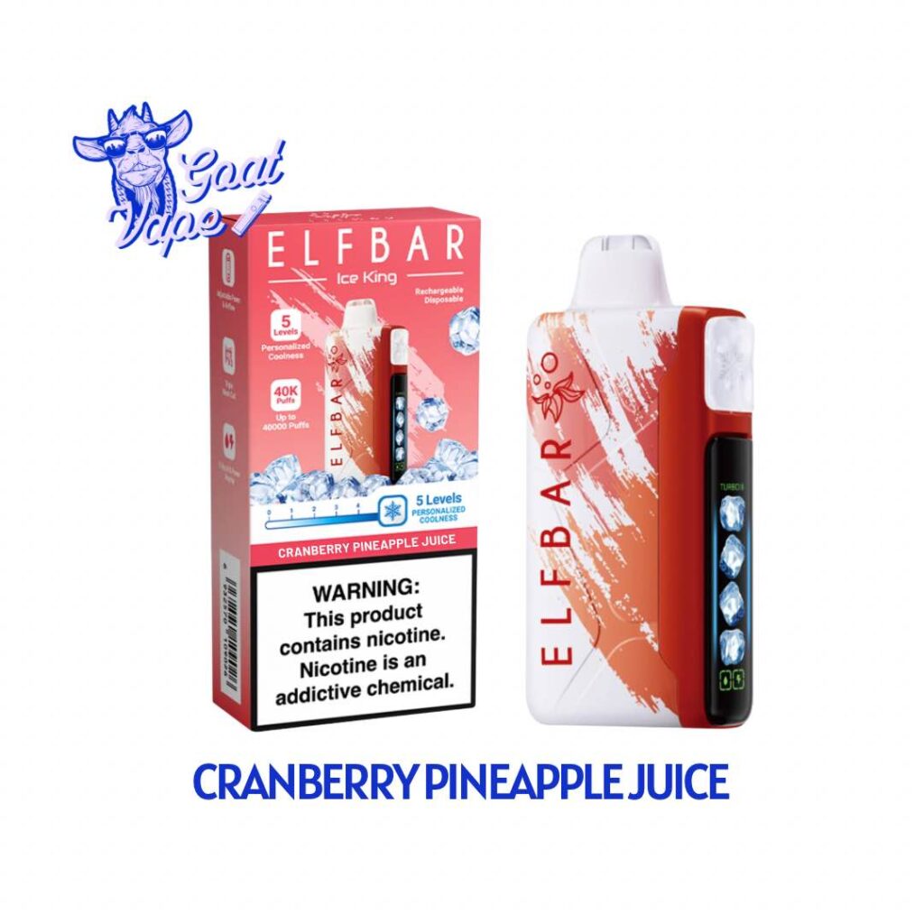 ELFBAR ICE KING Cranberry Pineapple Juice - Goat Vape