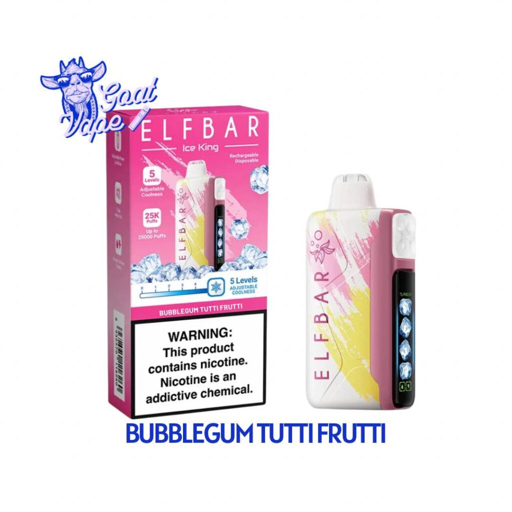 ELFBAR ICE KING - Bubblegum Tutti Frutti | Goat Vape