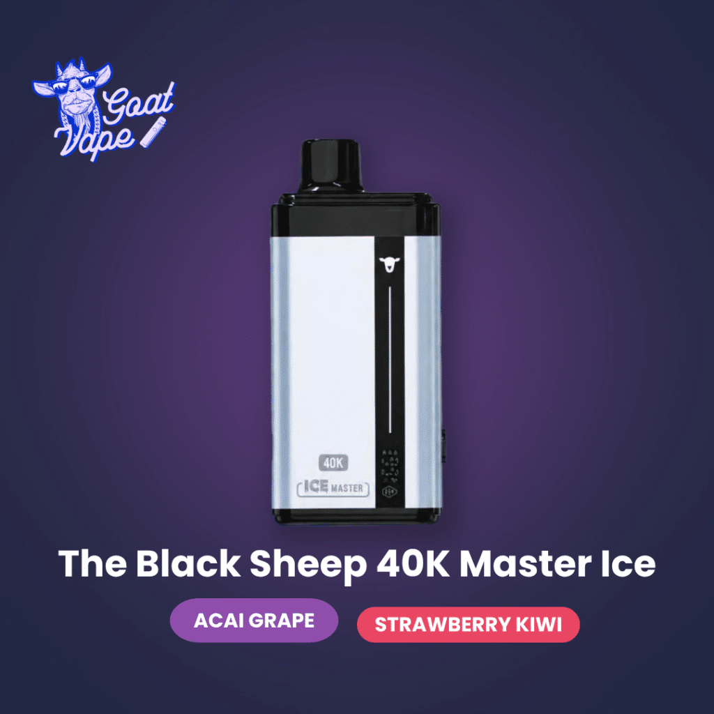 Vape The Black Sheep 40k Dual Tank de 40000 puffs con dos sabores – Goat Vape Argentina
