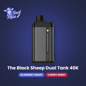 Vape The Black Sheep 40k Dual Tank de 40000 puffs con dos sabores – Goat Vape Argentina